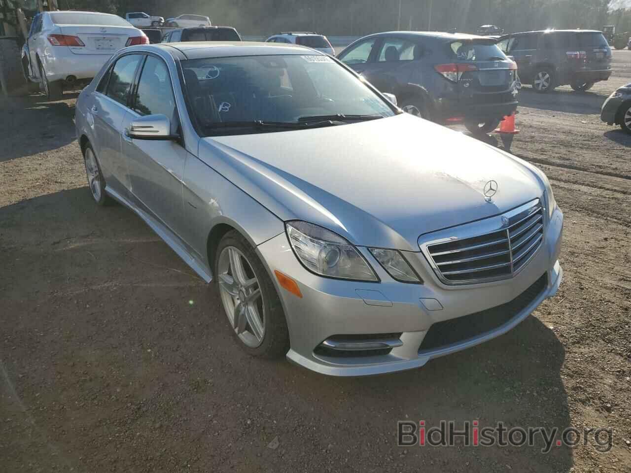 Photo WDDHF5KB2CA544114 - MERCEDES-BENZ E-CLASS 2012