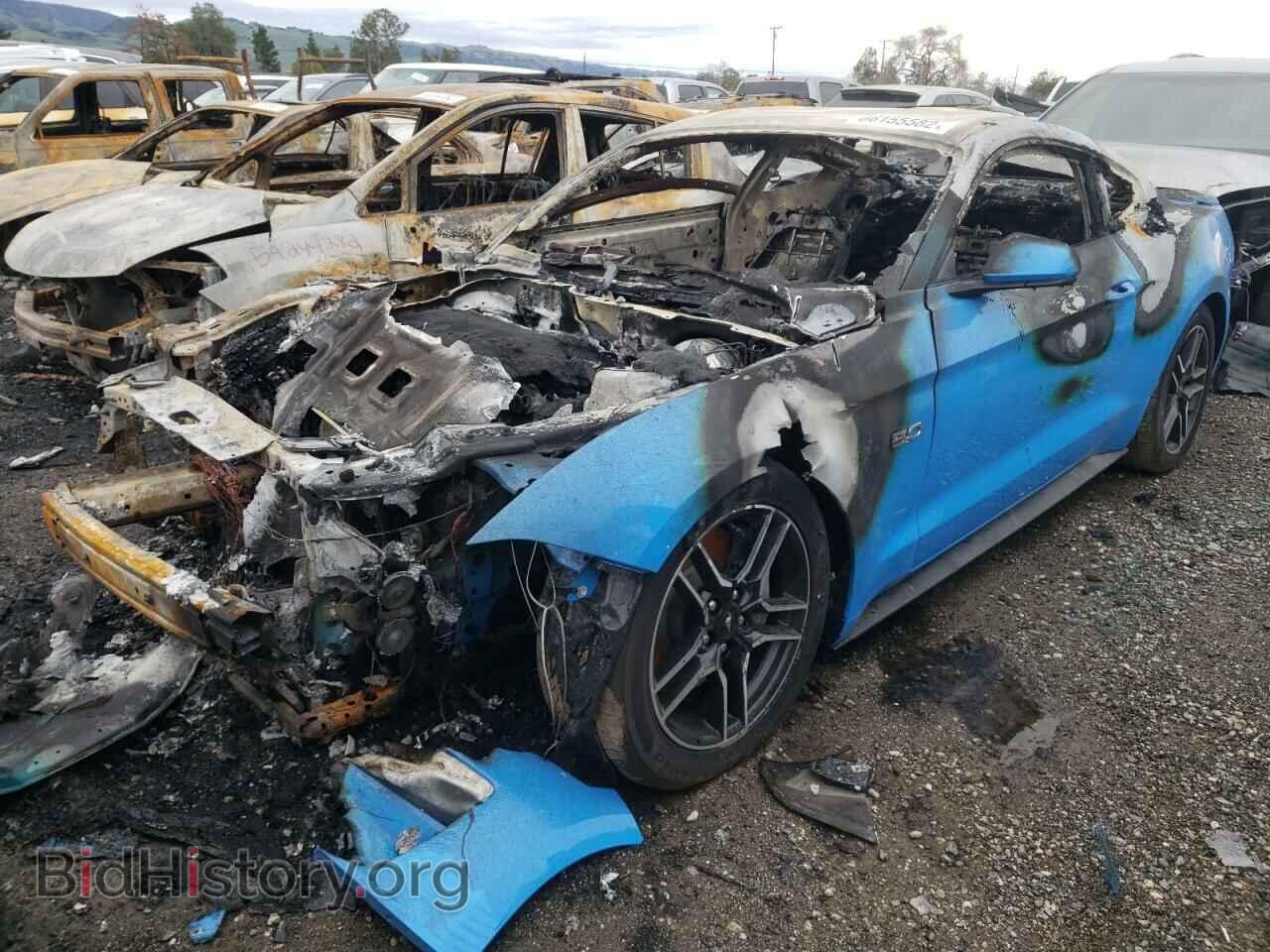 2022 FORD MUSTANG - VIN: 1FA6P8CF2N5118068 - Фото 2