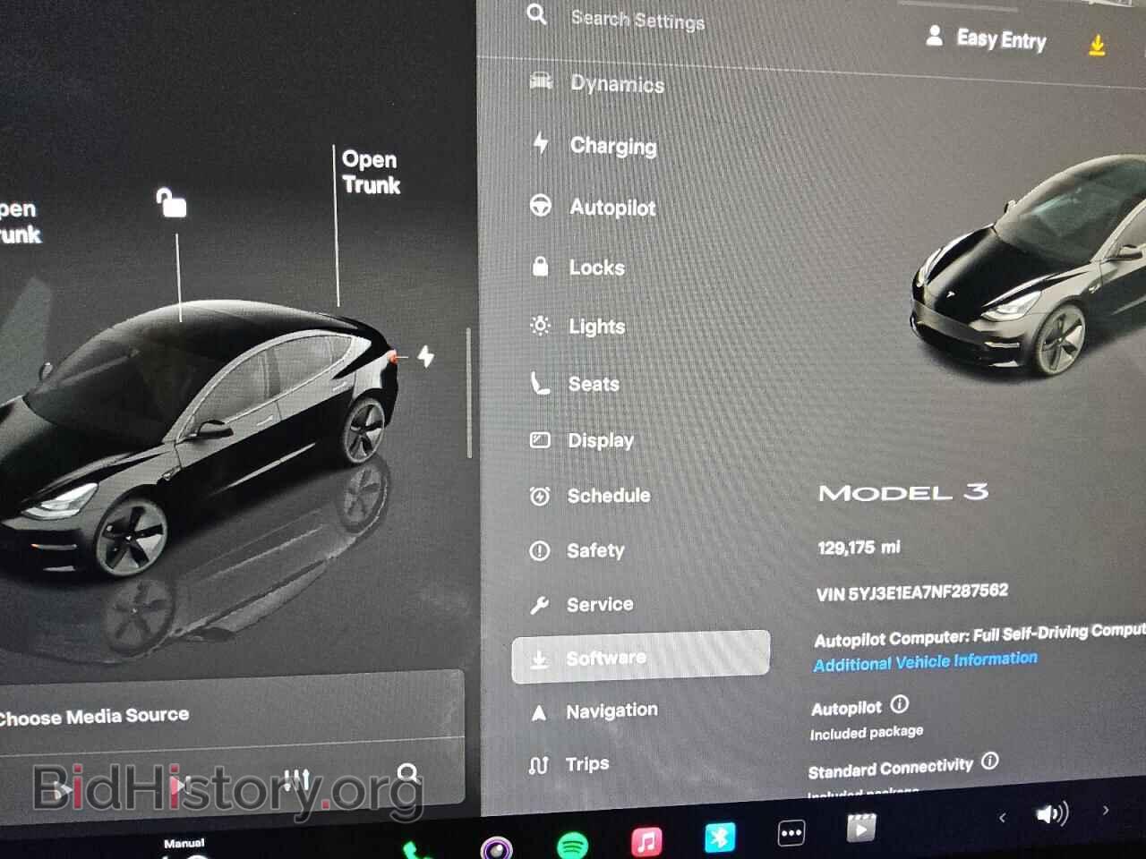 2022 TESLA MODEL 3 - VIN: 5YJ3E1EA7NF287562 - Photo 9
