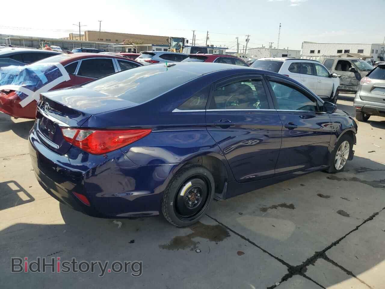 2014 HYUNDAI SONATA - VIN: 5NPEB4AC0EH875850 - Фото 3
