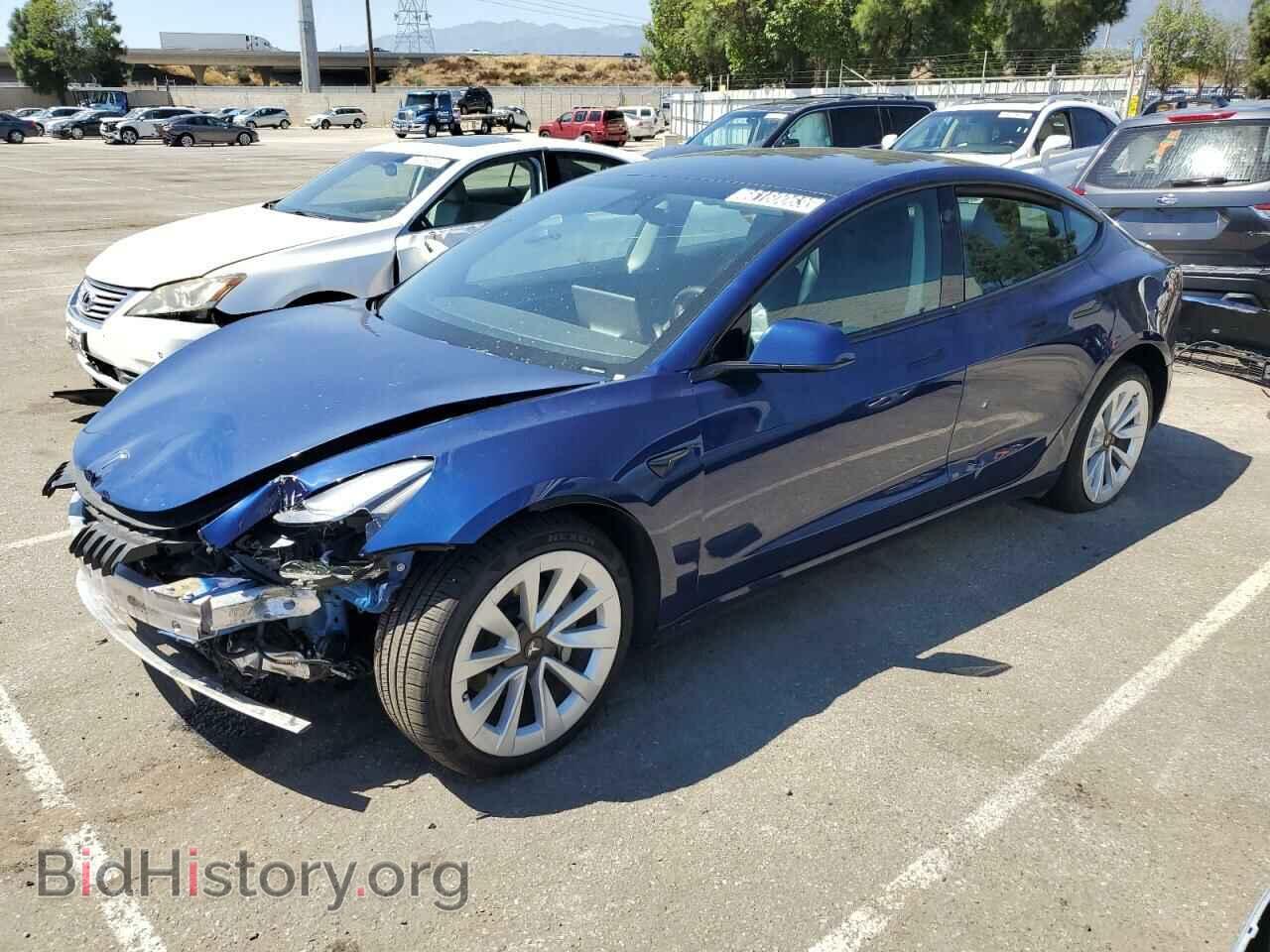 Photo 5YJ3E1EA9NF144919 - TESLA MODEL 3 2022
