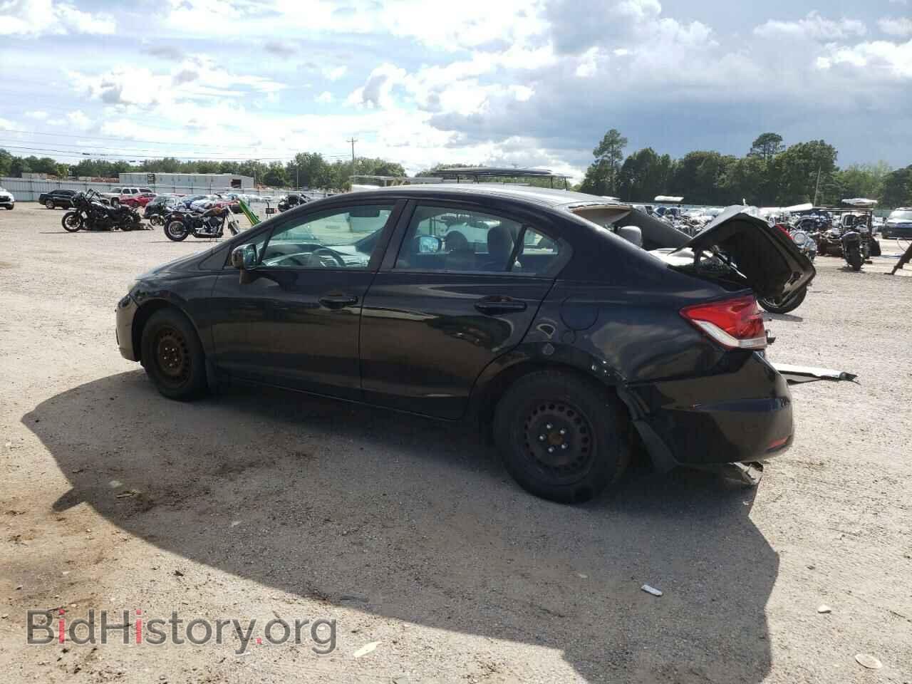 2014 HONDA CIVIC - VIN: 2HGFB2F54EH526512 - Фото 2