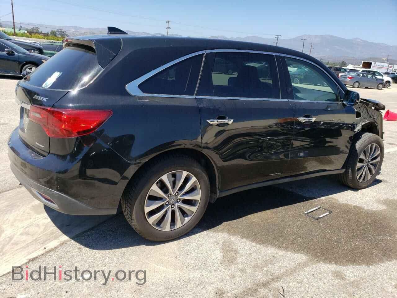 2014 ACURA MDX - VIN: 5FRYD4H41EB025423 - Фото 3