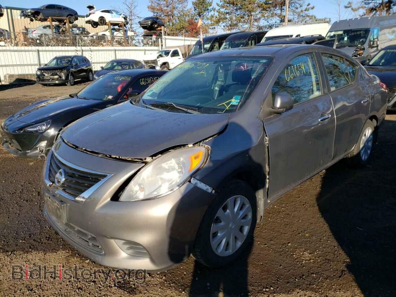 2012 NISSAN VERSA - VIN: 3N1CN7AP8CL847734 - Фото 2