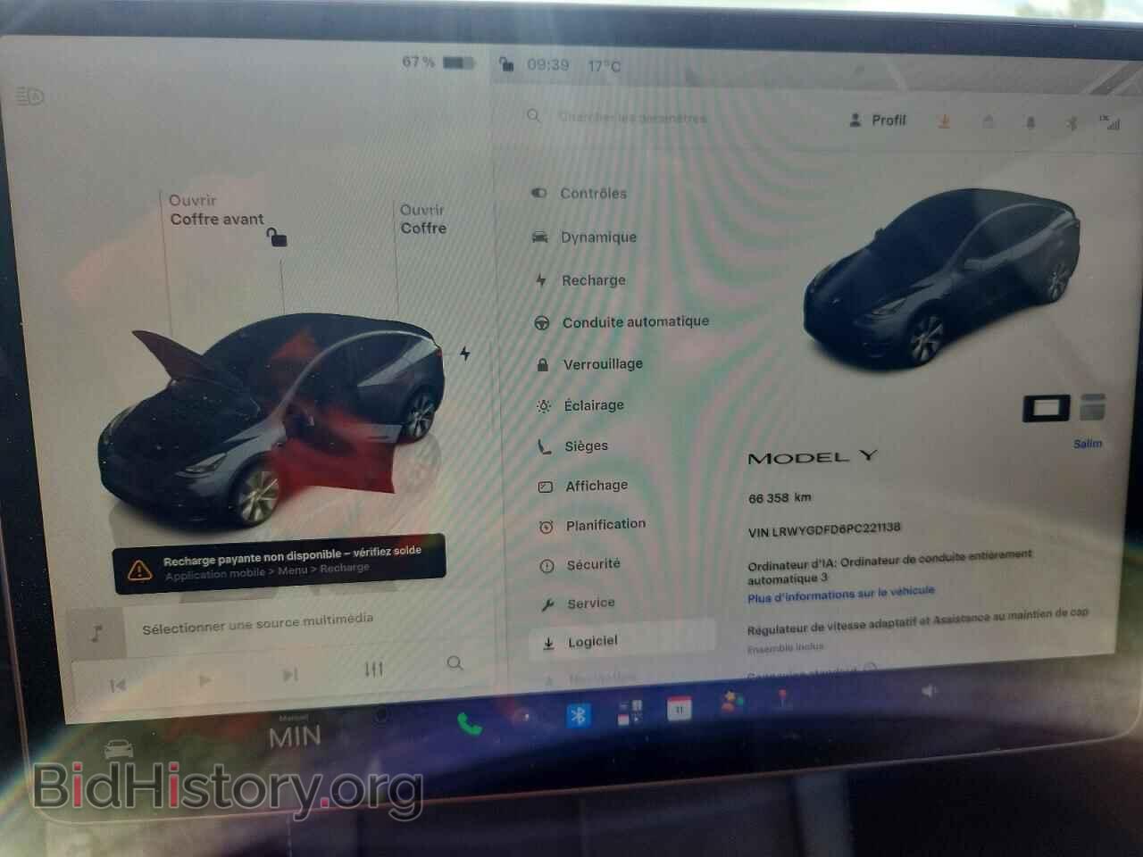 2023 TESLA MODEL Y - VIN: LRWYGDFD6PC221138 - Фото 9