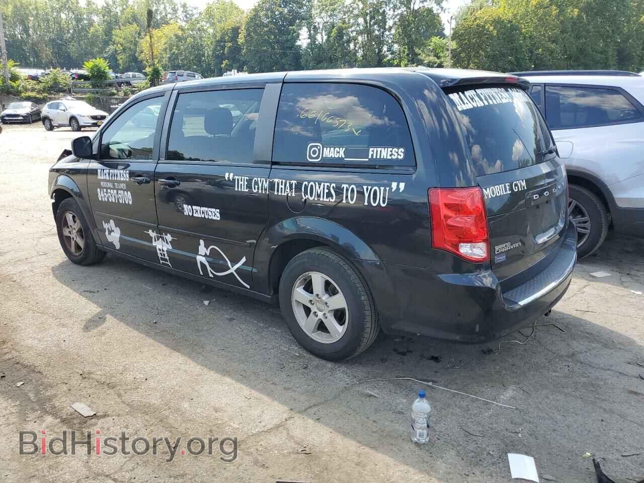 2013 DODGE CARAVAN - VIN: 2C4RDGCG4DR520100 - Photo 2