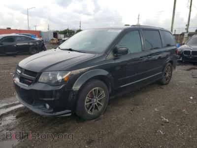 2016 Dodge CARAVAN R/T, black — VIN 2C4RDGEG6GR371027, Copart