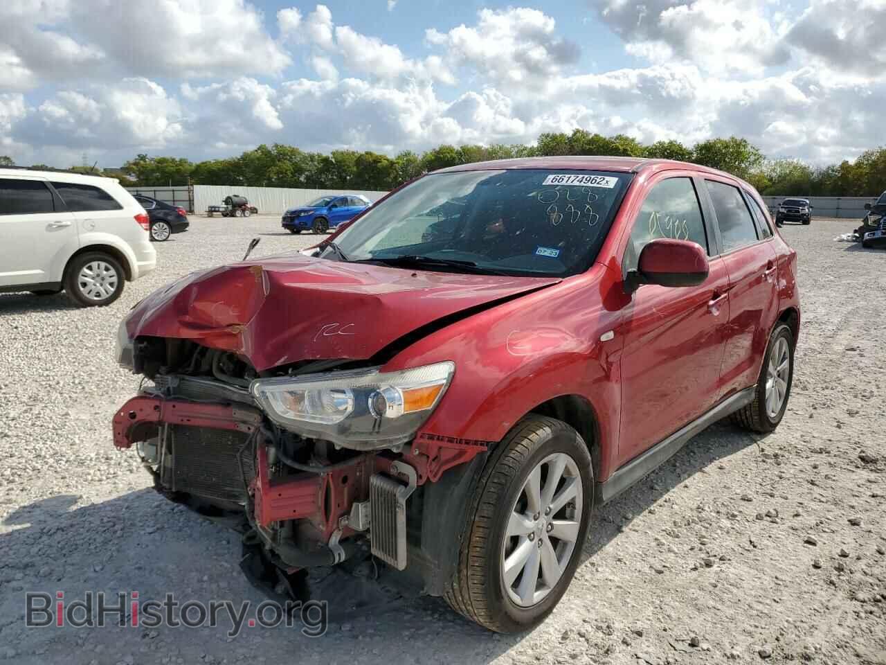 2015 MITSUBISHI OUTLANDER - VIN: 4A4AP3AW0FE028888 - Фото 2