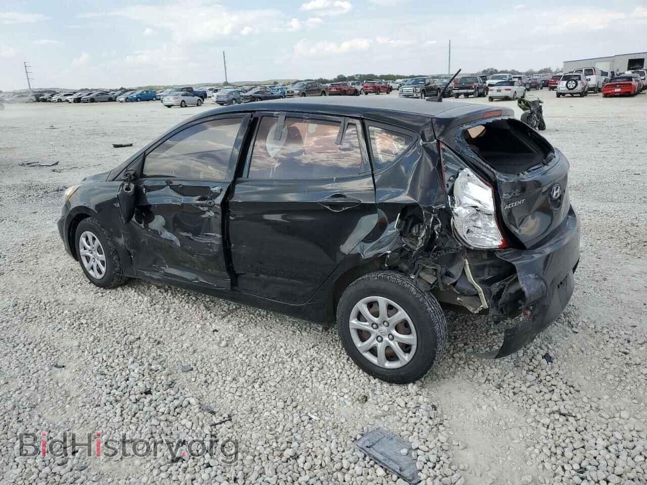 2012 HYUNDAI ACCENT - VIN: KMHCT5AE1CU004627 - Фото 2
