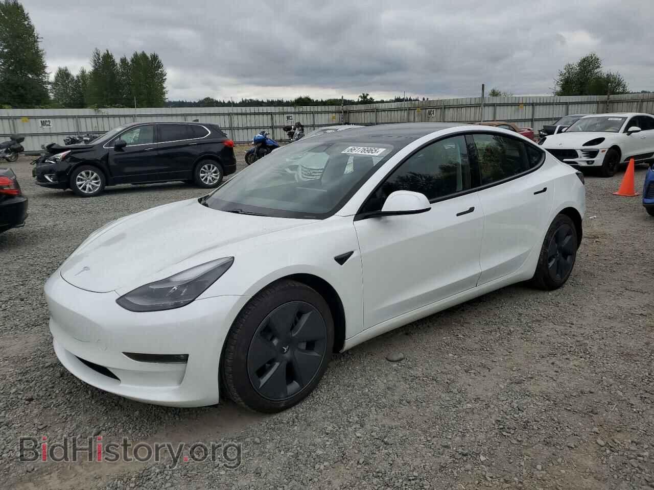 Photo 5YJ3E1EB7MF872844 - TESLA MODEL 3 2021