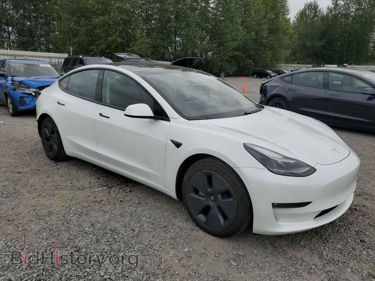 2021 TESLA MODEL 3 - VIN: 5YJ3E1EB7MF872844 - Фото 4