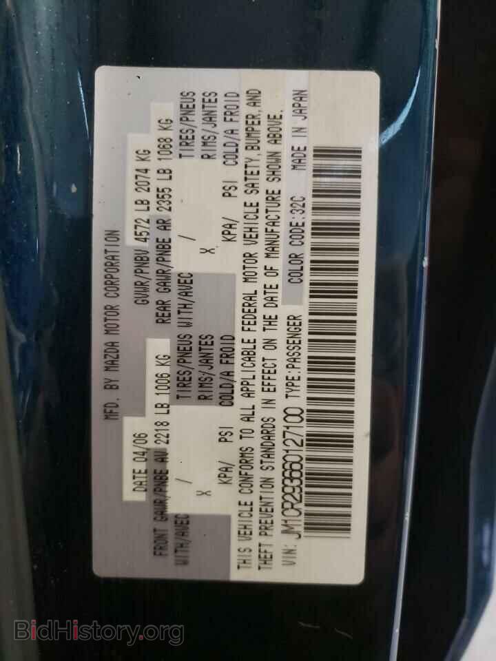 2006 MAZDA 5 - VIN: JM1CR293660127100 - Фото 10
