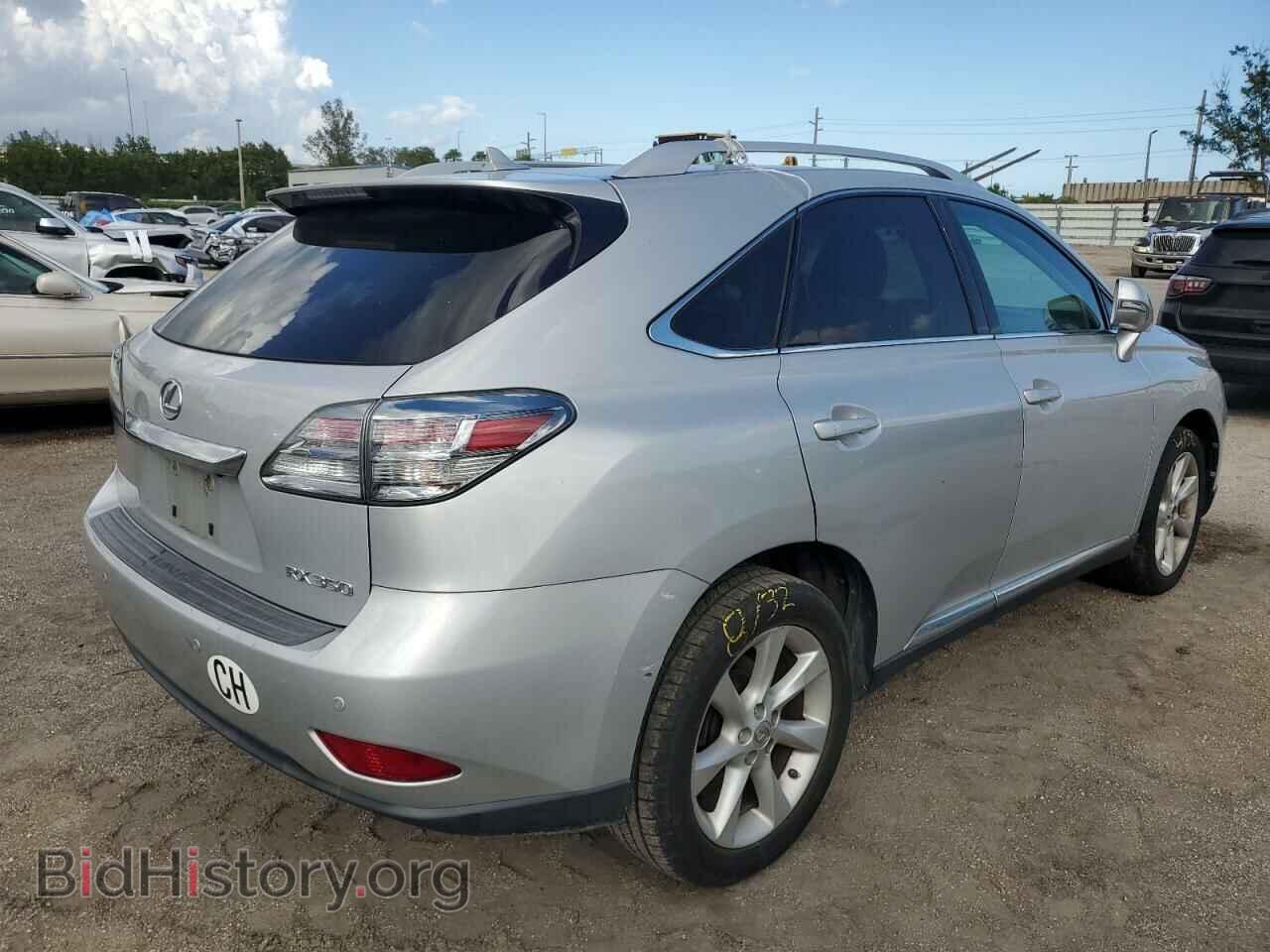 2012 LEXUS RX350 - VIN: 2T2ZK1BA4CC071107 - Фото 4