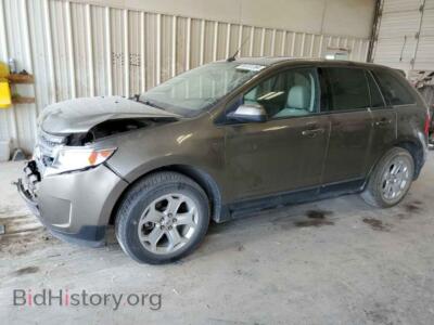 2012 Ford EDGE SEL, серый — VIN 2FMDK3J94CBA80900, Copart