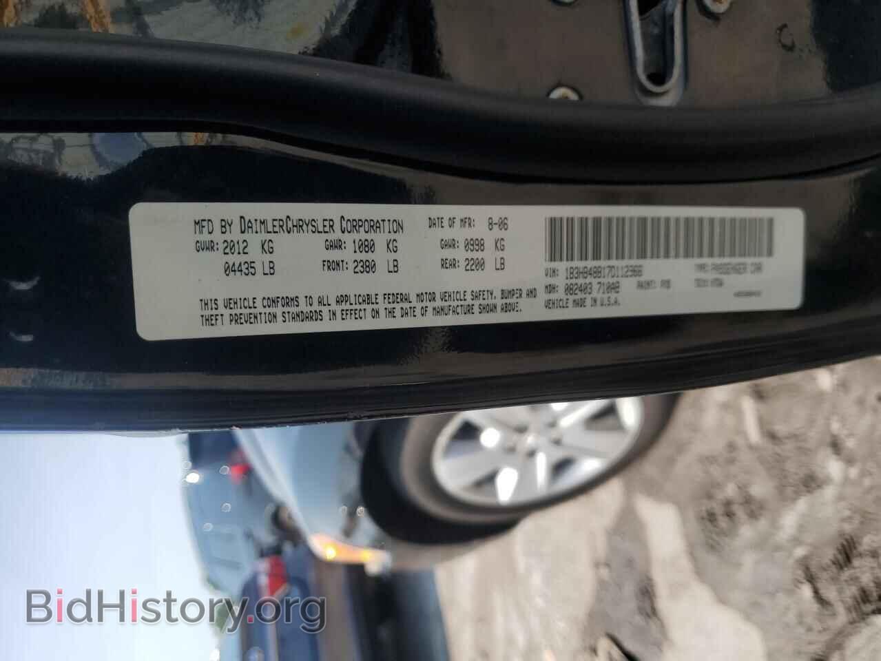 2007 DODGE CALIBER - VIN: 1B3HB48B17D112966 - Фото 12