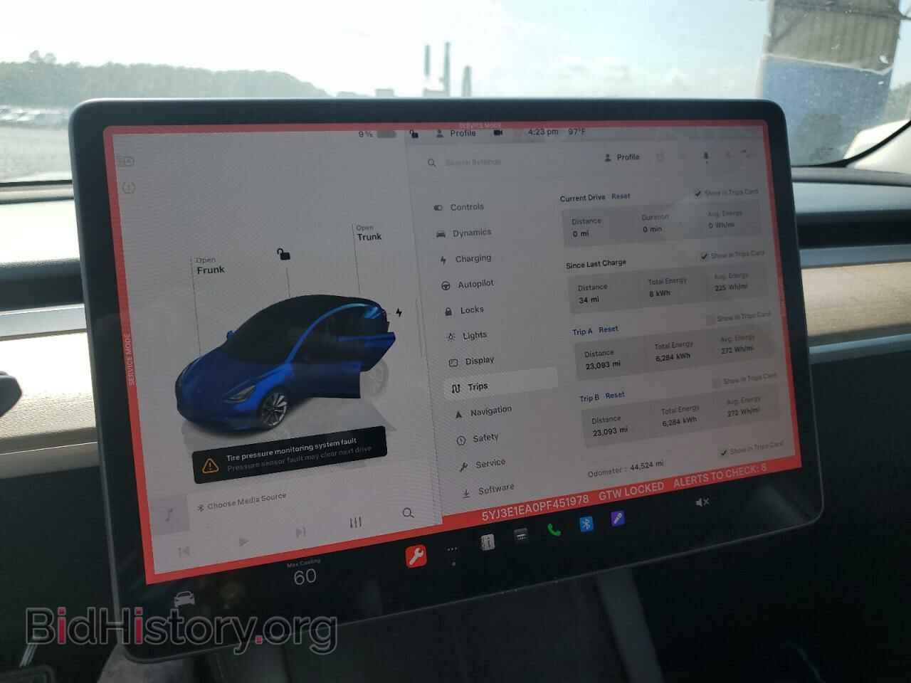 2023 TESLA MODEL 3 - VIN: 5YJ3E1EA0PF451978 - Фото 9