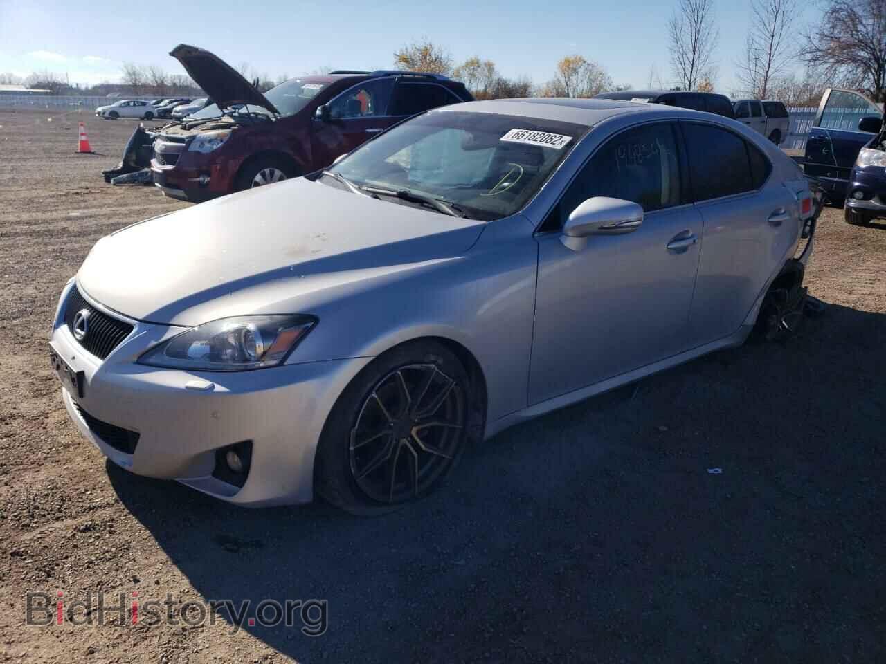 2012 LEXUS IS - VIN: JTHCE5C22C5002105 - Фото 2