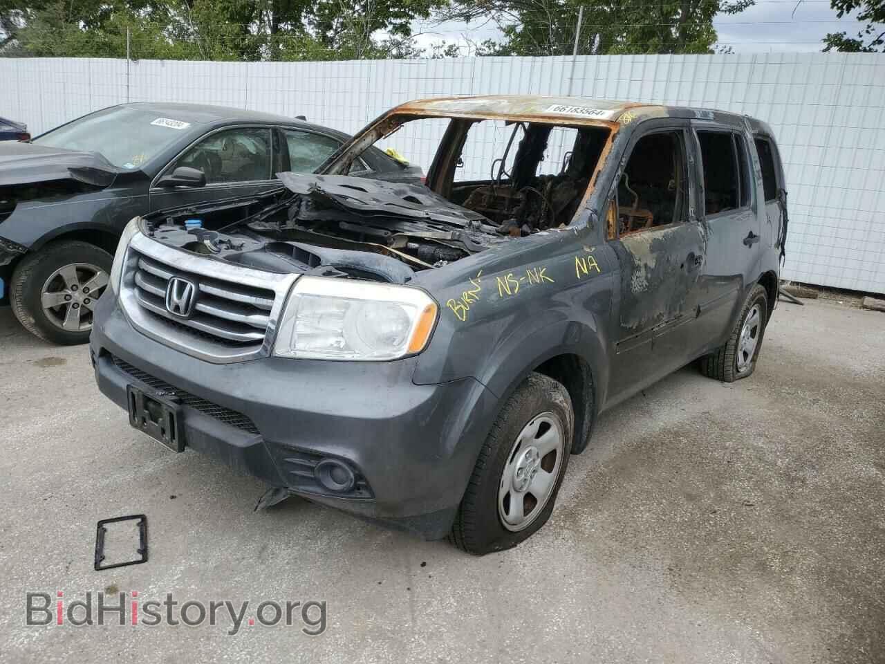 Фотография 5FNYF4H2XCB086065 - HONDA PILOT 2012
