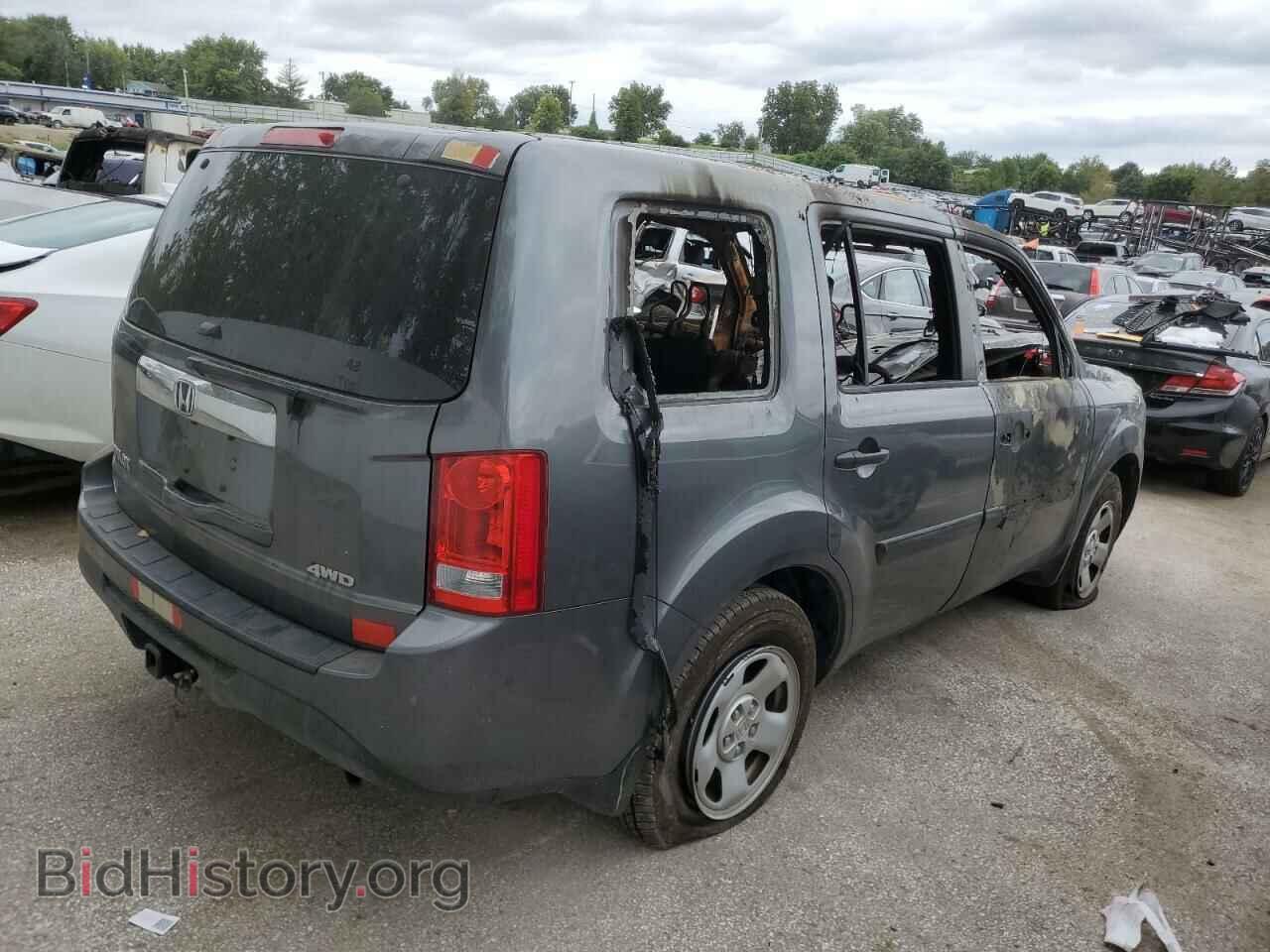 2012 HONDA PILOT - VIN: 5FNYF4H2XCB086065 - Фото 3