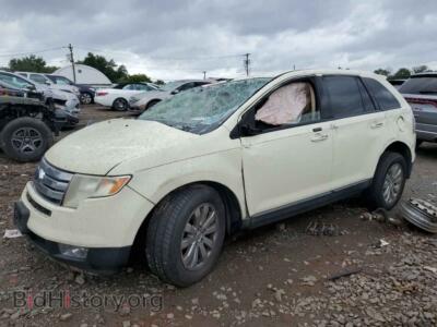 2007 Ford EDGE SEL Plus, beige — VIN 2FMDK49C57BB29209, Copart