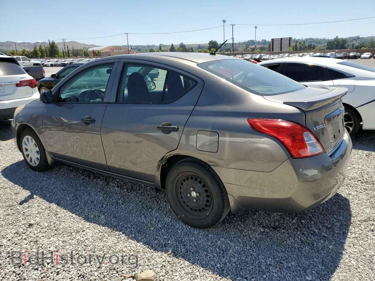 2014 NISSAN VERSA - VIN: 3N1CN7AP5EL834166 - Фото 2