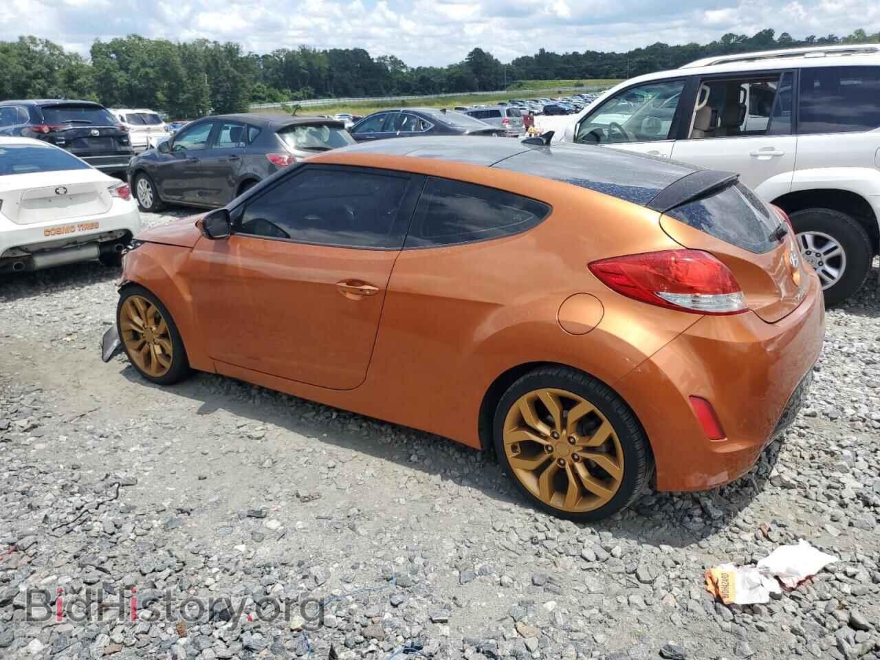2014 HYUNDAI VELOSTER - VIN: KMHTC6AD8EU207434 - Фото 2