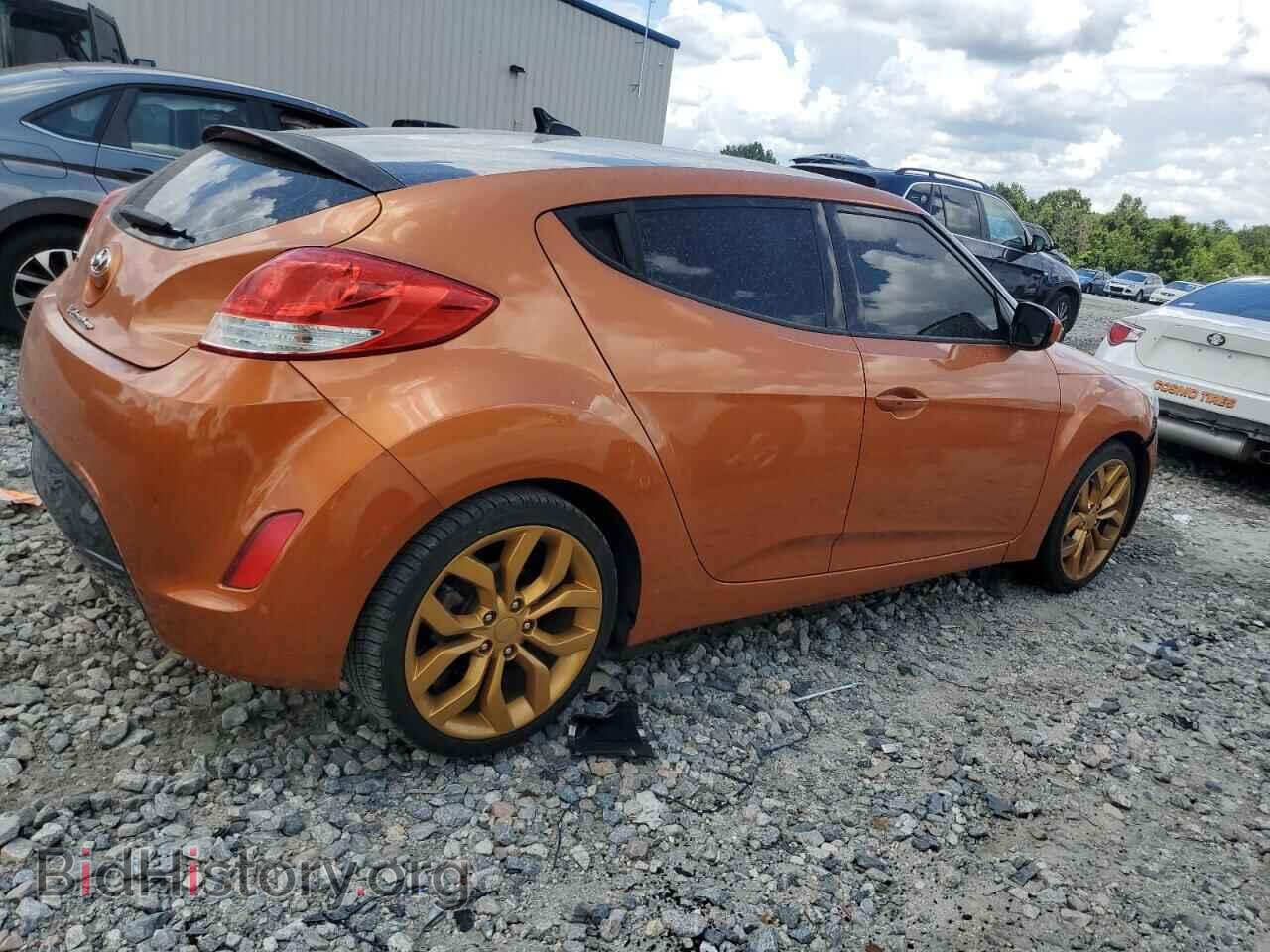 2014 HYUNDAI VELOSTER - VIN: KMHTC6AD8EU207434 - Фото 3