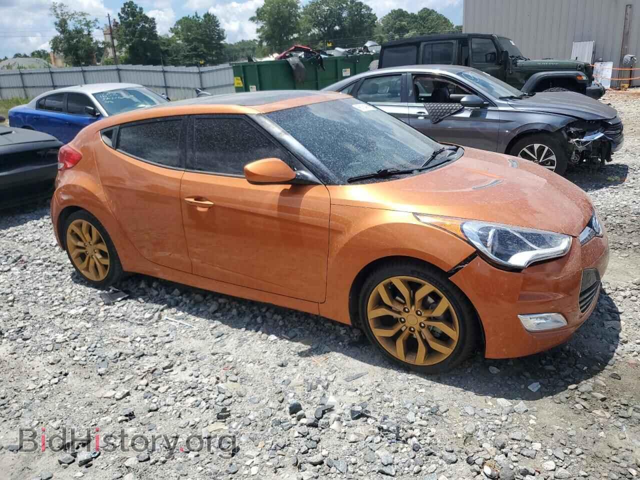 2014 HYUNDAI VELOSTER - VIN: KMHTC6AD8EU207434 - Фото 4