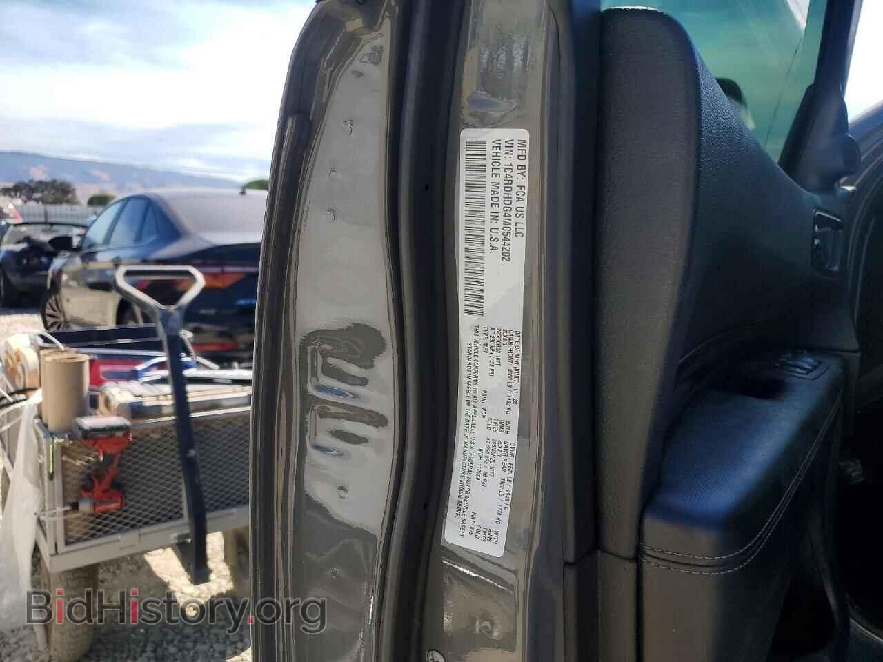 2021 DODGE DURANGO - VIN: 1C4RDHDG4MC544202 - Photo 13