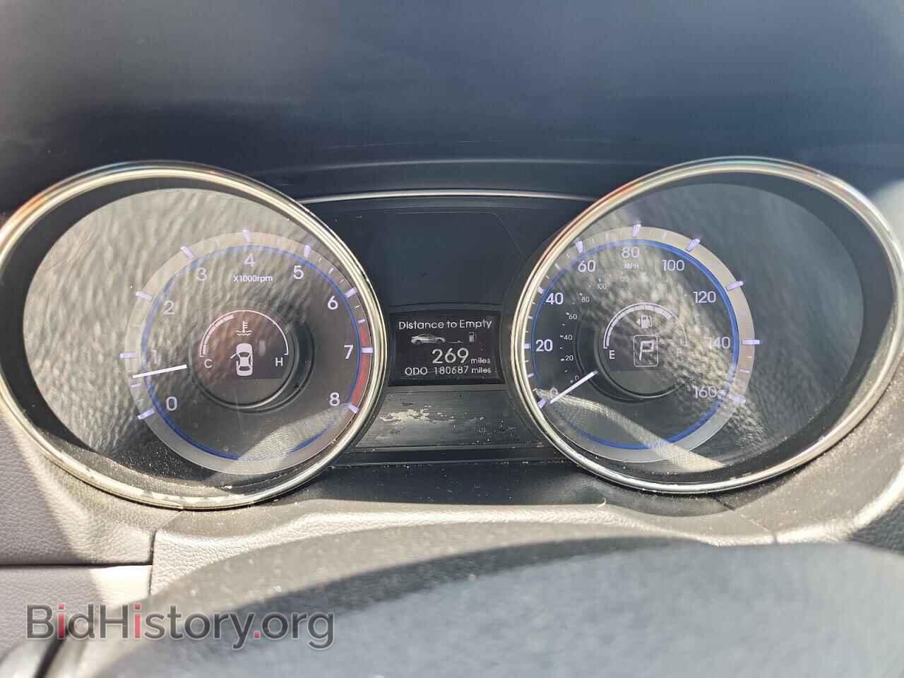2012 HYUNDAI SONATA - VIN: 5NPEC4AB5CH427590 - Фото 9