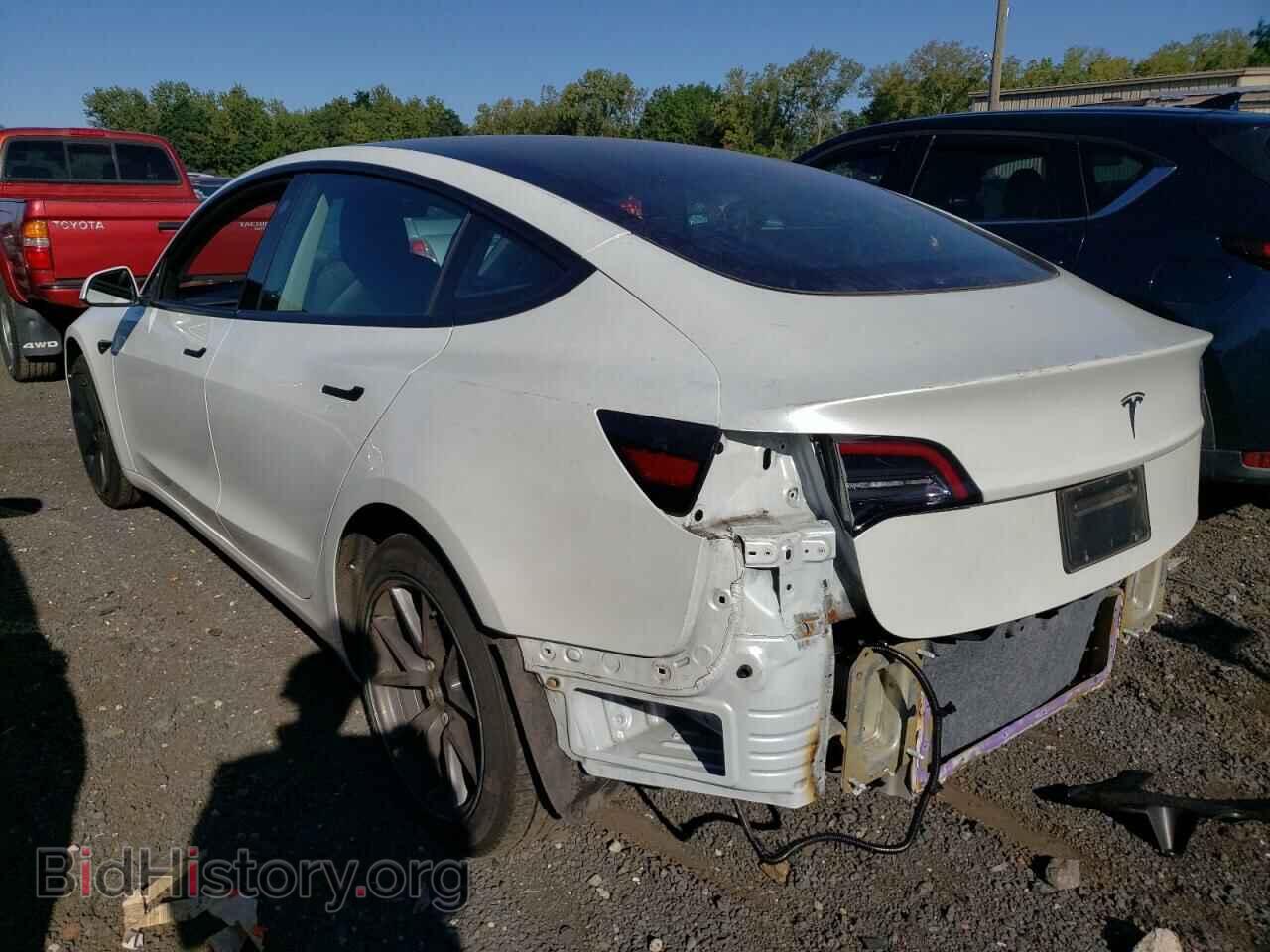 2022 TESLA MODEL 3 - VIN: 5YJ3E1EA2NF124317 - Фото 2