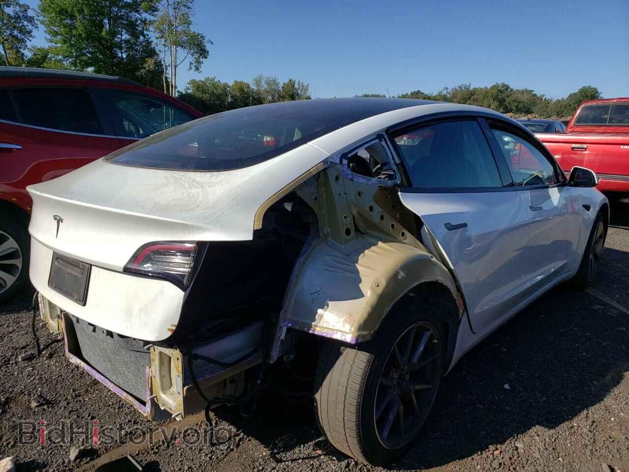 2022 TESLA MODEL 3 - VIN: 5YJ3E1EA2NF124317 - Фото 3