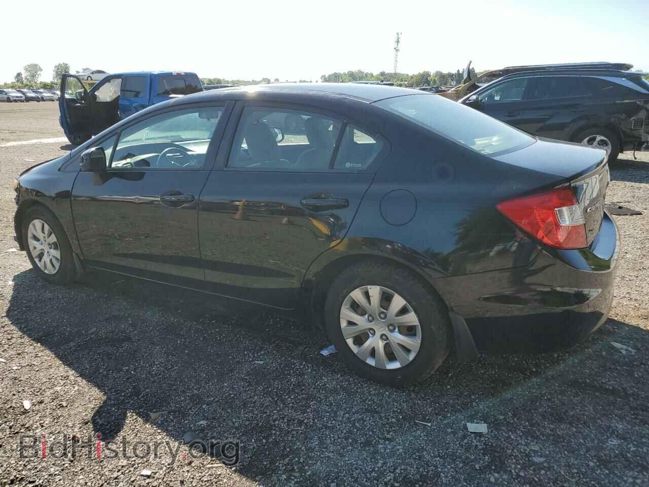 2012 HONDA CIVIC - VIN: 2HGFB2F41CH121616 - Фото 2