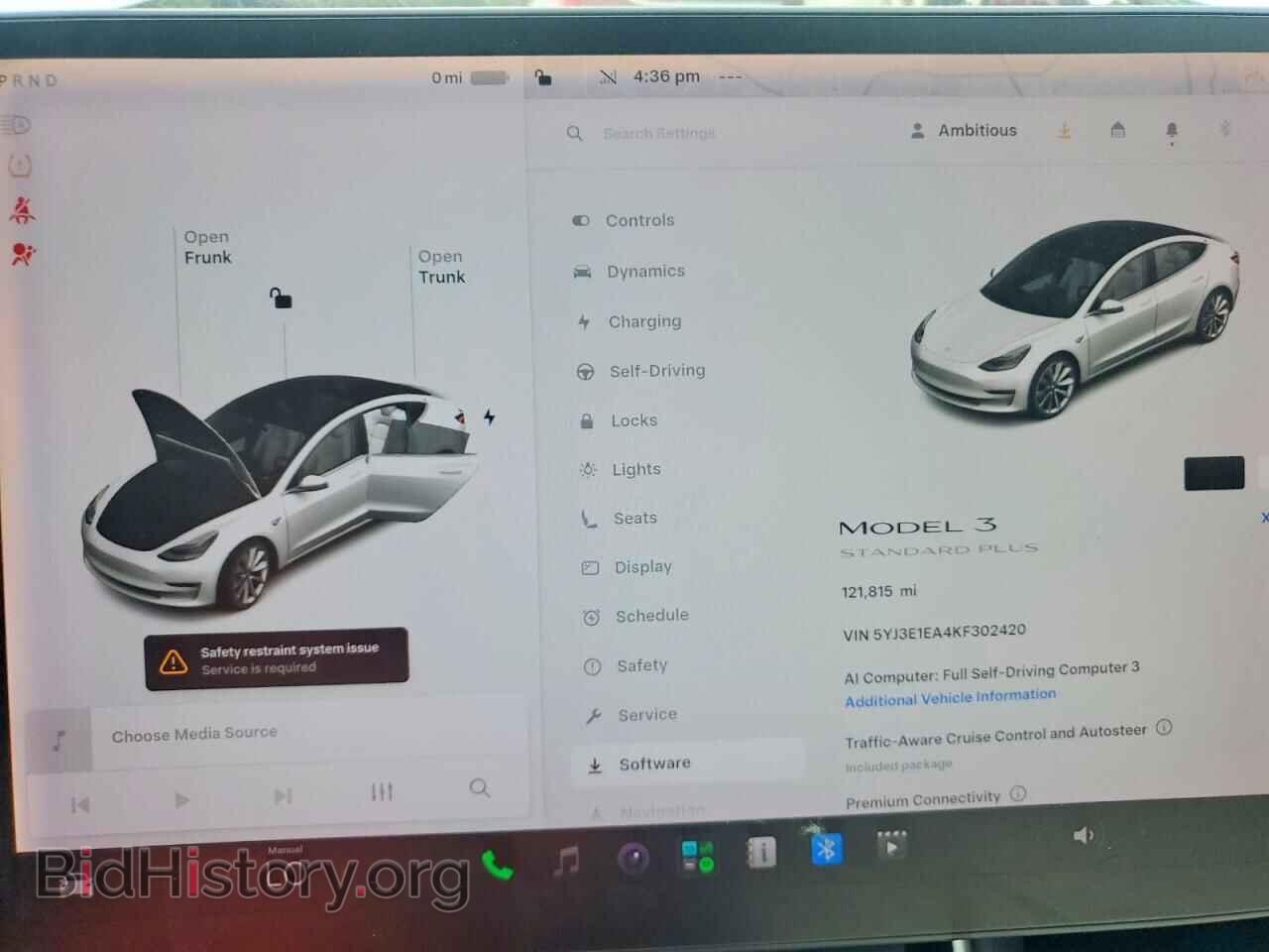 2019 TESLA MODEL 3 - VIN: 5YJ3E1EA4KF302420 - Photo 9
