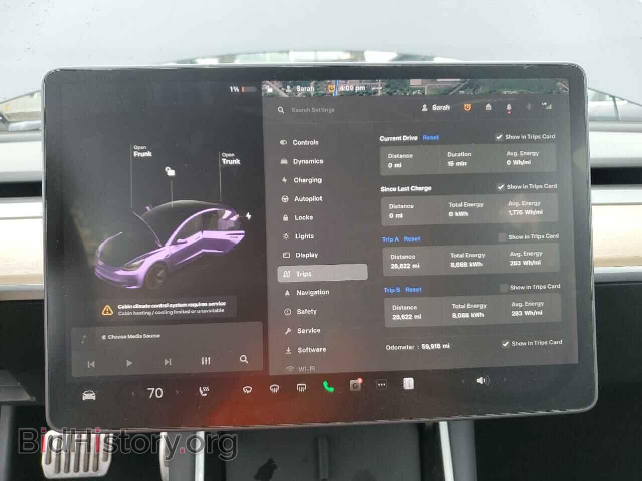 2018 TESLA MODEL 3 - VIN: 5YJ3E1EB8JF064076 - Photo 9