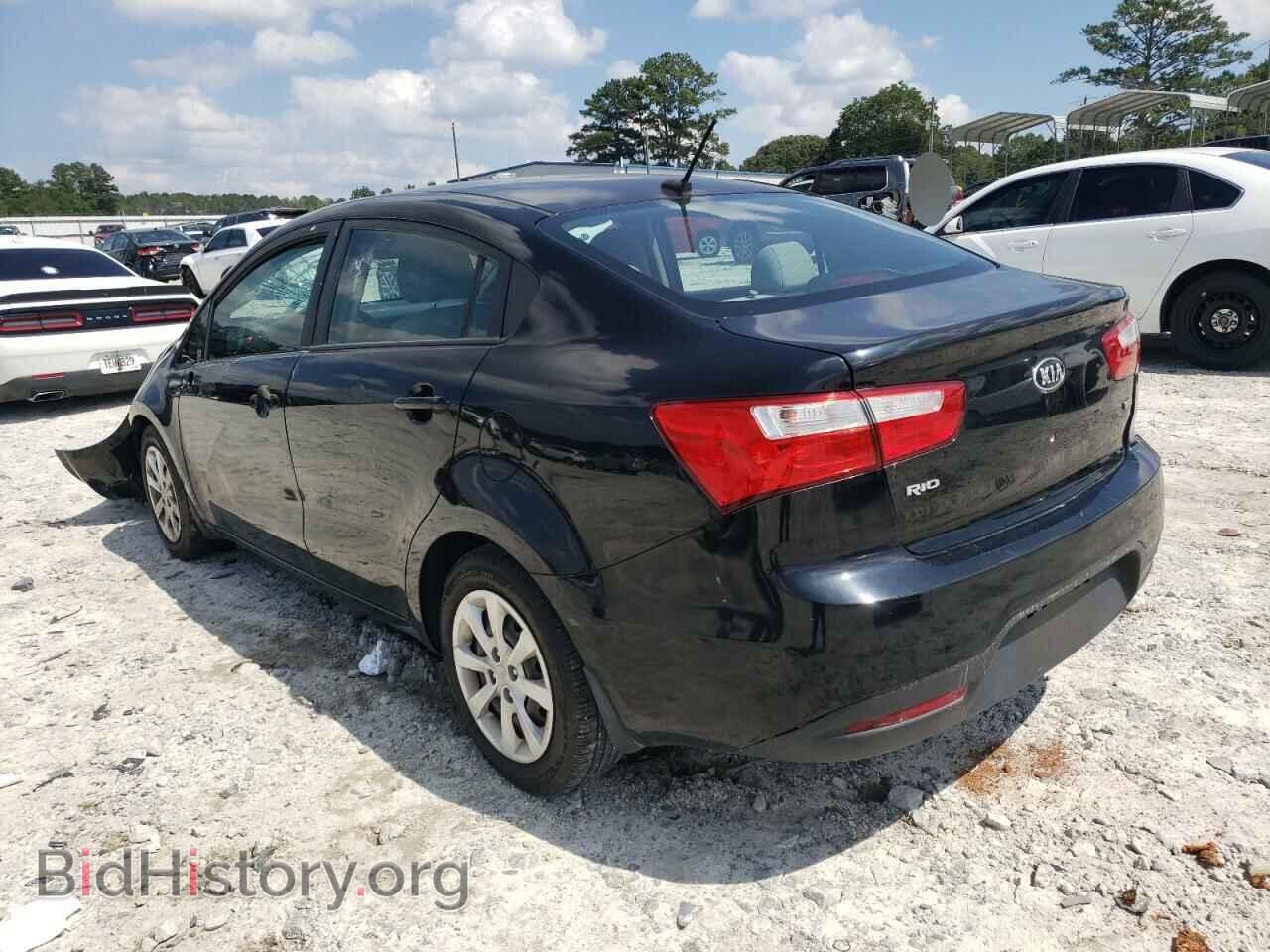2015 KIA RIO - VIN: KNADM4A30F6487290 - Фото 2