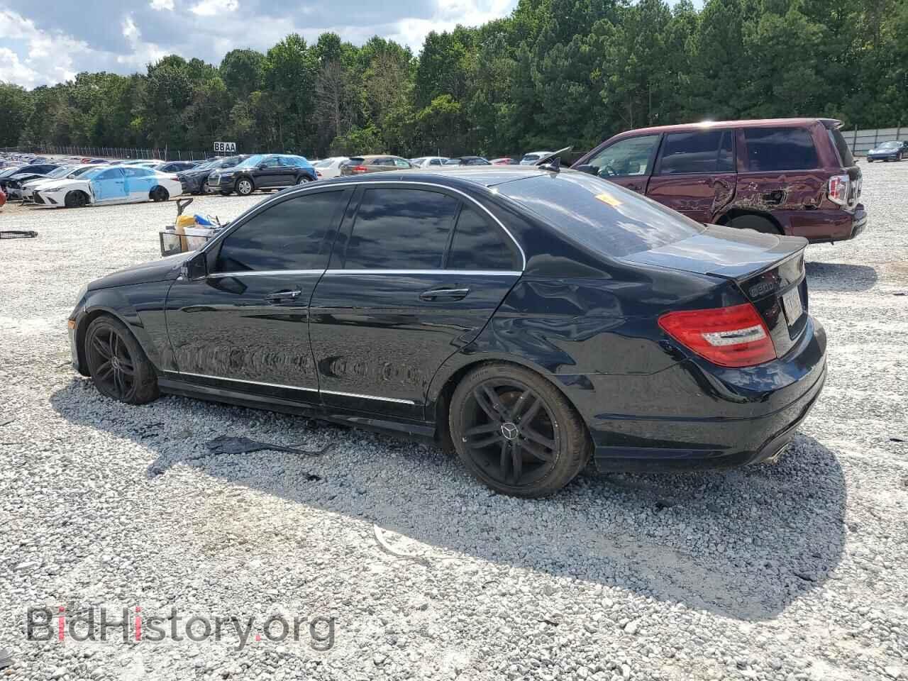 2012 MERCEDES-BENZ C-CLASS - VIN: WDDGF8BB0CA726603 - Фото 2