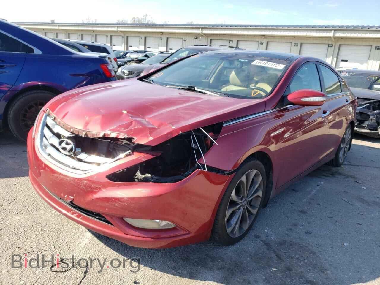 2013 HYUNDAI SONATA - VIN: 5NPEC4AB1DH648587 - Фото 2