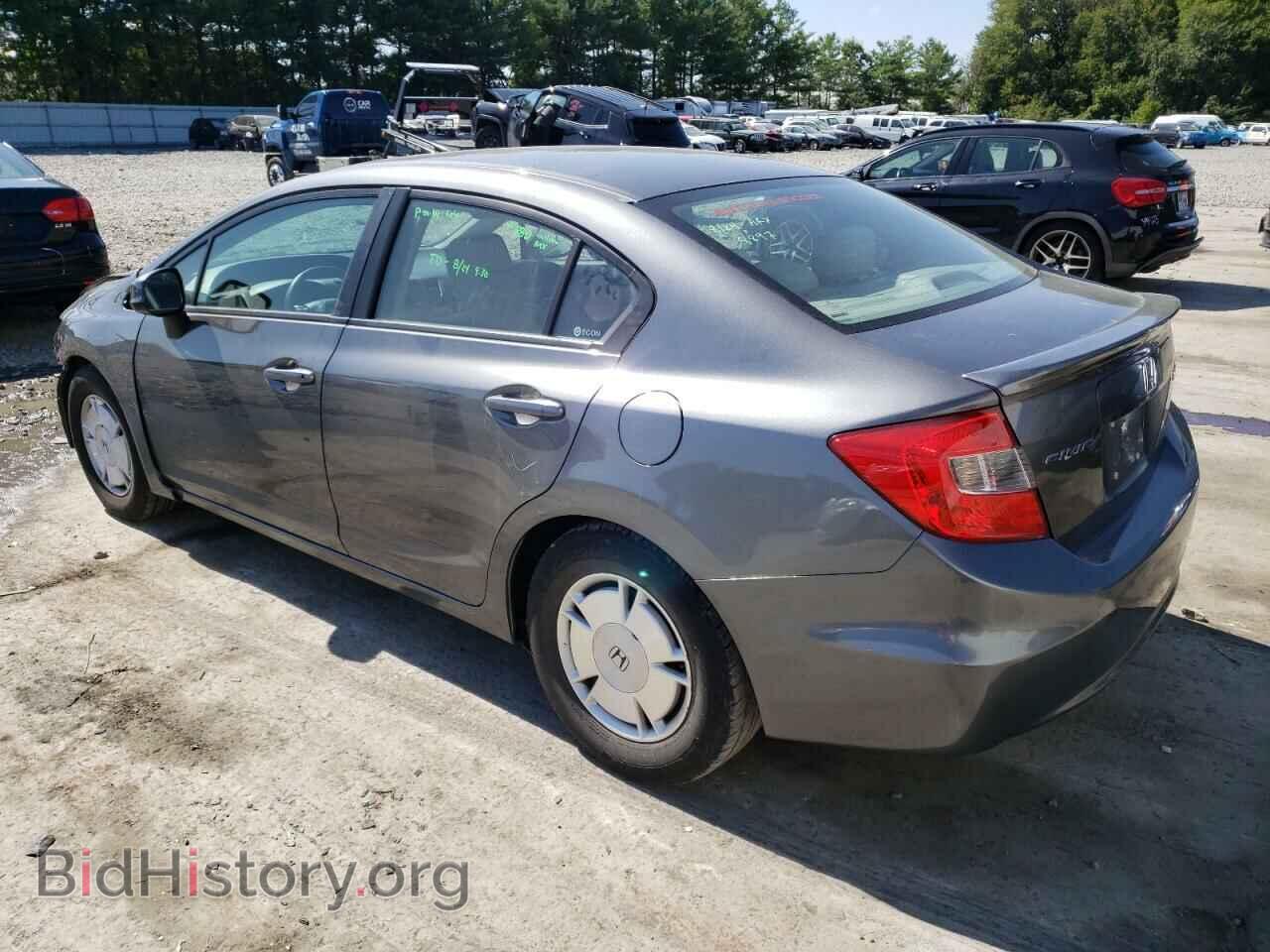 2012 HONDA CIVIC - VIN: 2HGFB2F67CH332126 - Фото 2