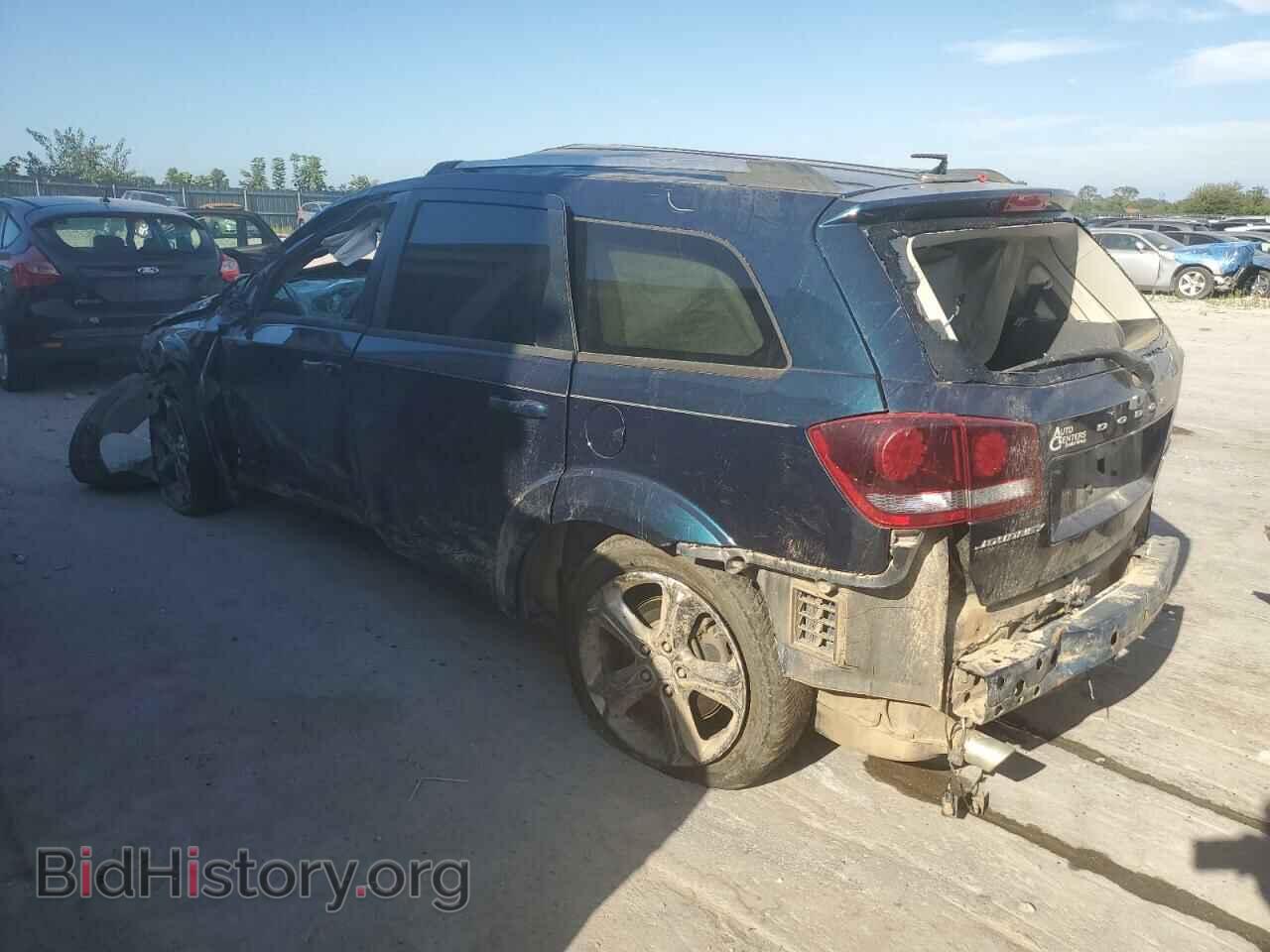 2015 DODGE JOURNEY - VIN: 3C4PDCGG8FT632599 - Фото 2