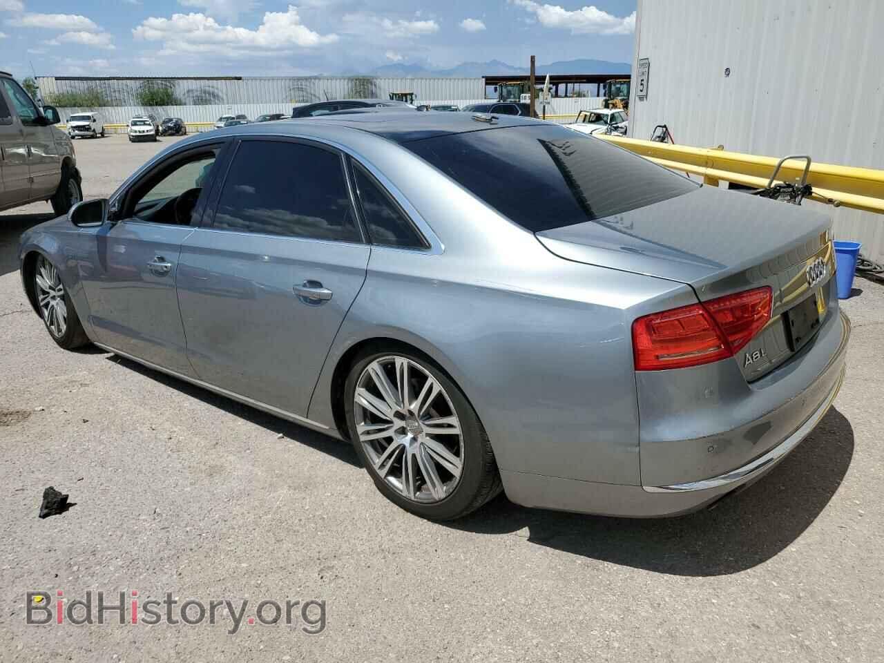 2013 AUDI A8 - VIN: WAURGAFD9DN007215 - Фото 2