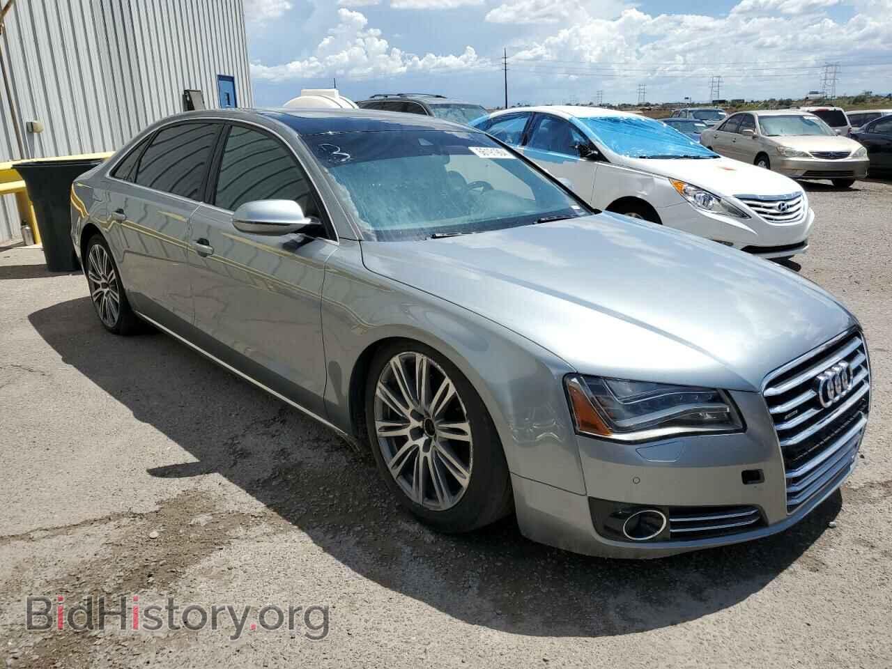 2013 AUDI A8 - VIN: WAURGAFD9DN007215 - Фото 4