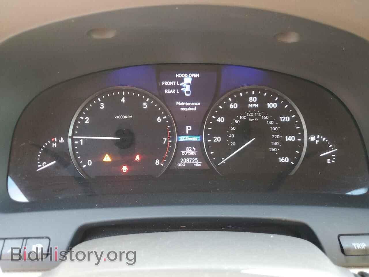 2013 LEXUS LS460 - VIN: JTHBL5EF6D5115249 - Photo 9