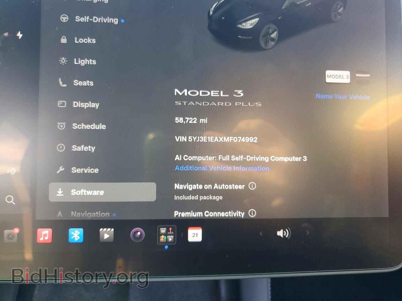 2021 TESLA MODEL 3 - VIN: 5YJ3E1EAXMF074992 - Photo 9