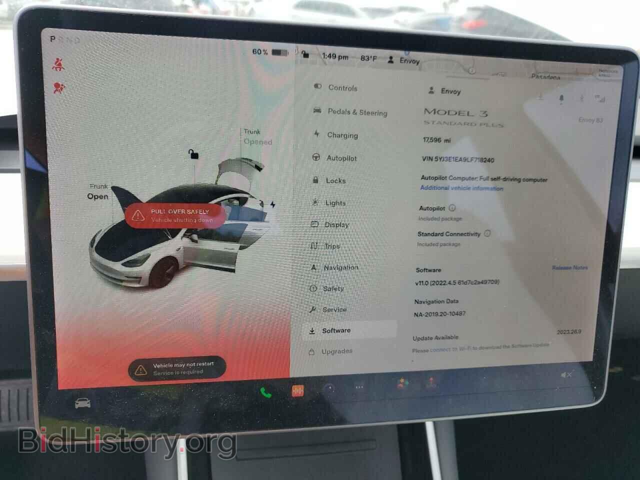 2020 TESLA MODEL 3 - VIN: 5YJ3E1EA9LF718240 - Фото 9