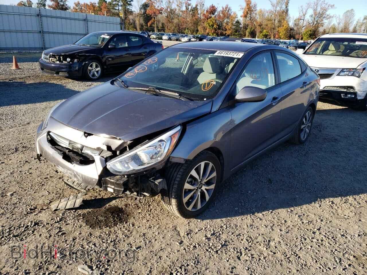 2017 HYUNDAI ACCENT - VIN: KMHCT4AE8HU323766 - Фото 2