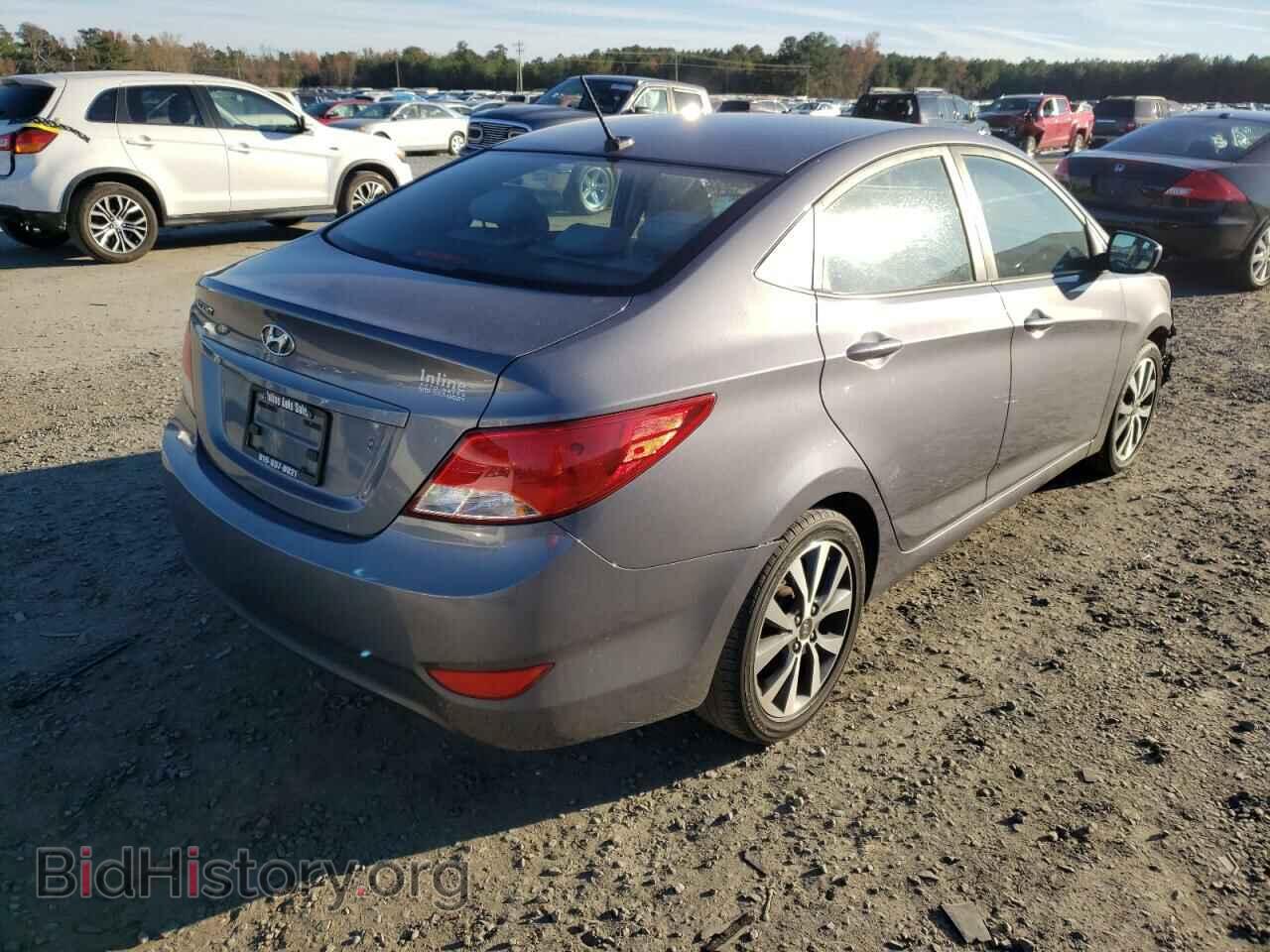 2017 HYUNDAI ACCENT - VIN: KMHCT4AE8HU323766 - Фото 4