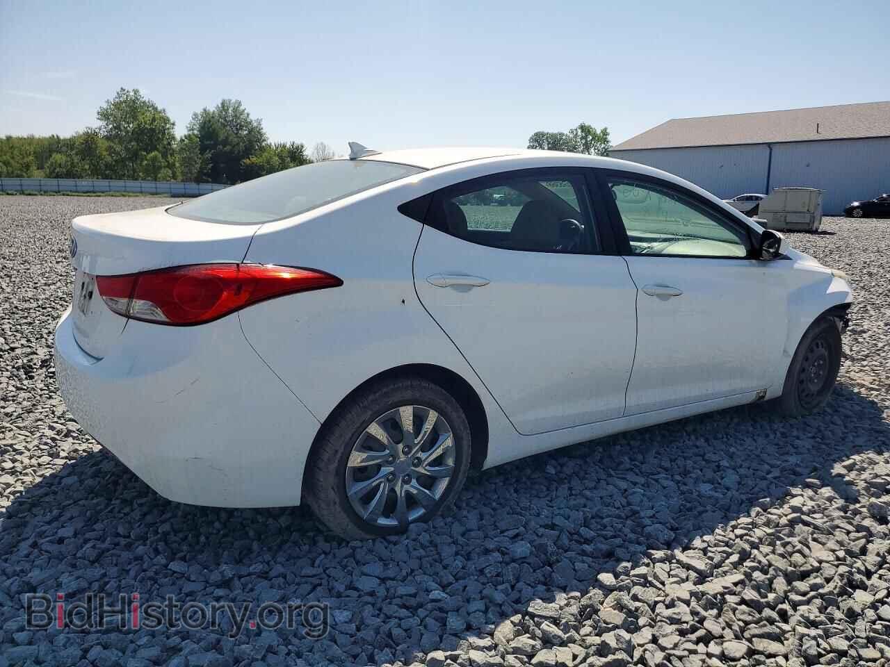 2012 HYUNDAI ELANTRA - VIN: 5NPDH4AE7CH134099 - Фото 3