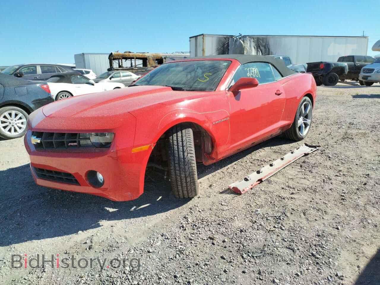 2012 CHEVROLET CAMARO - VIN: 2G1FC3D30C9176556 - Фото 2