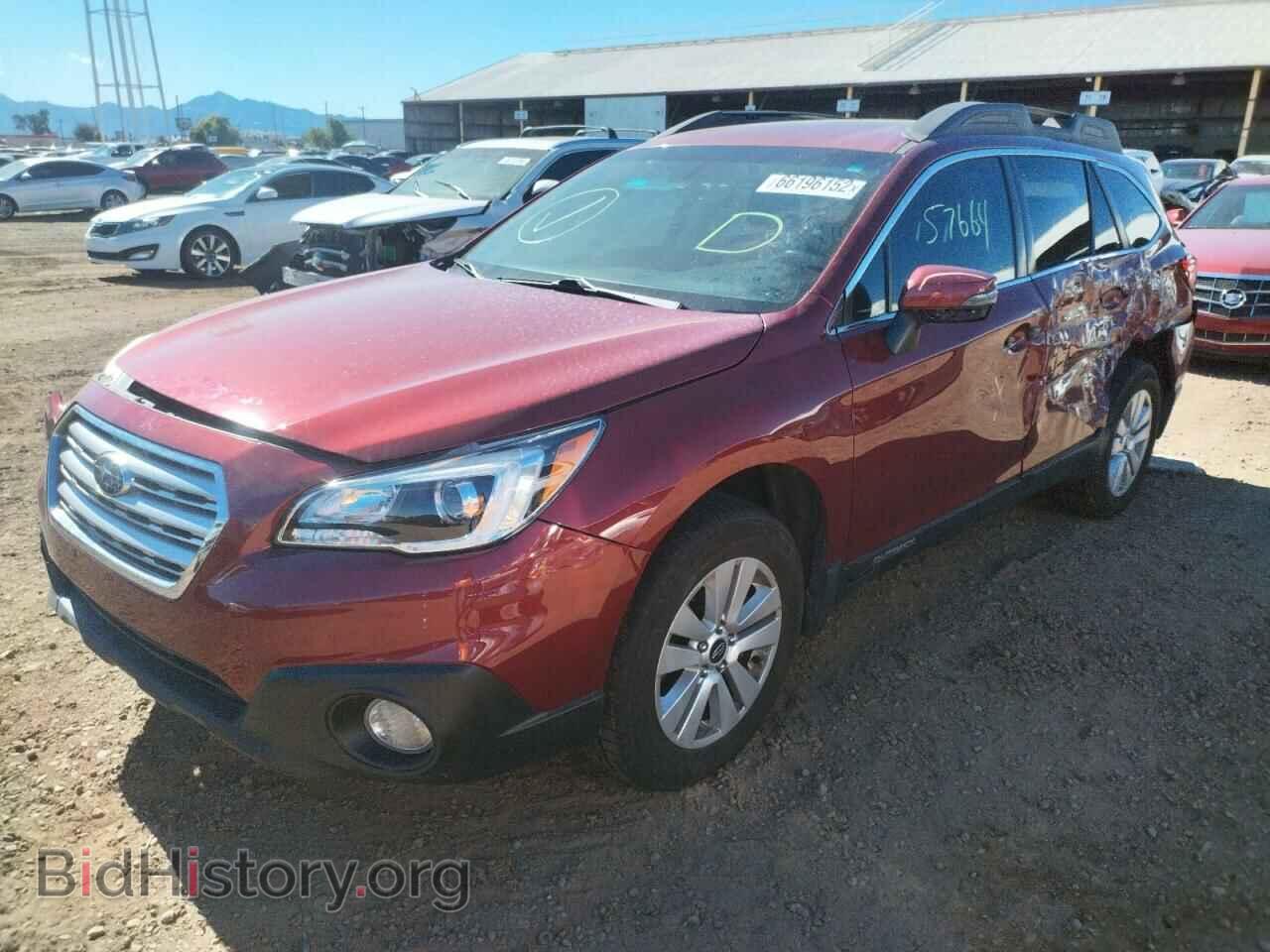 2017 SUBARU OUTBACK - VIN: 4S4BSAFC6H3332380 - Фото 2